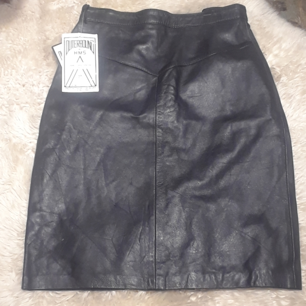 NWT Leather Pencil Skirt